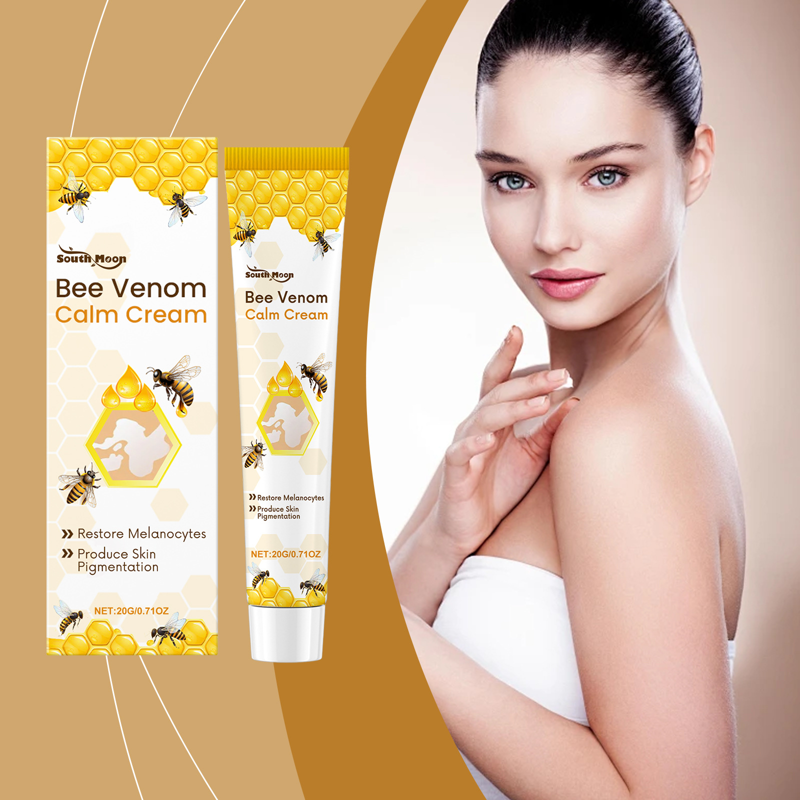 Luxury Natural Skincare - Укрепляющий крем для тела, глубокое увлажнение,
