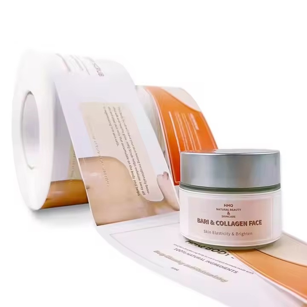 Luxury Skincare Jars - Роскошные виниловые этикетки на заказ |