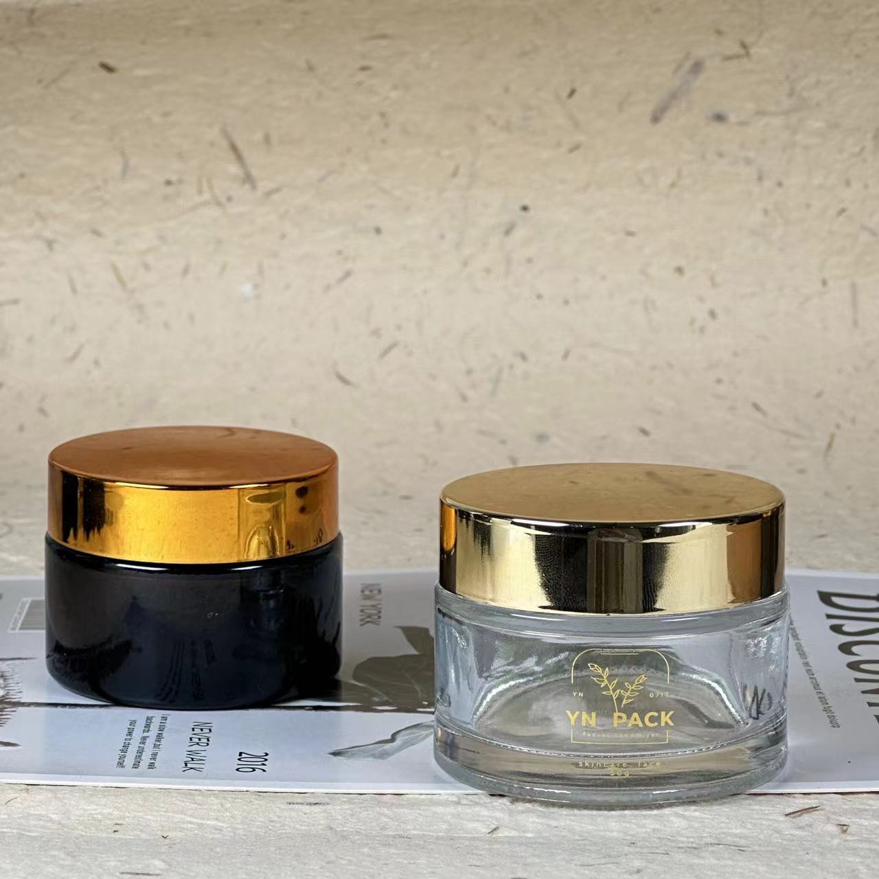 Роскошная стеклянная банка опт – обзор и цена Luxury Skincare Jars